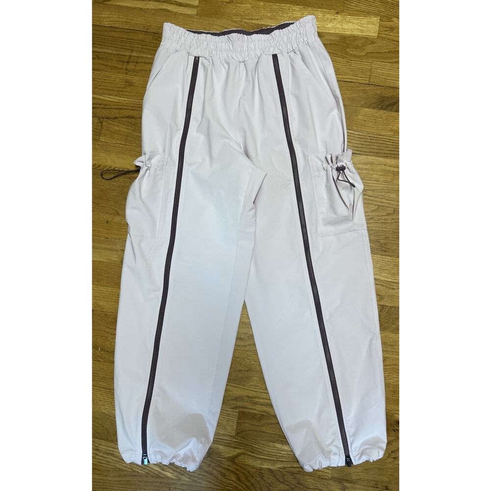 Women’s ATHLETA Rosario Pink Stay Fly Joggers Pants Size M *A9